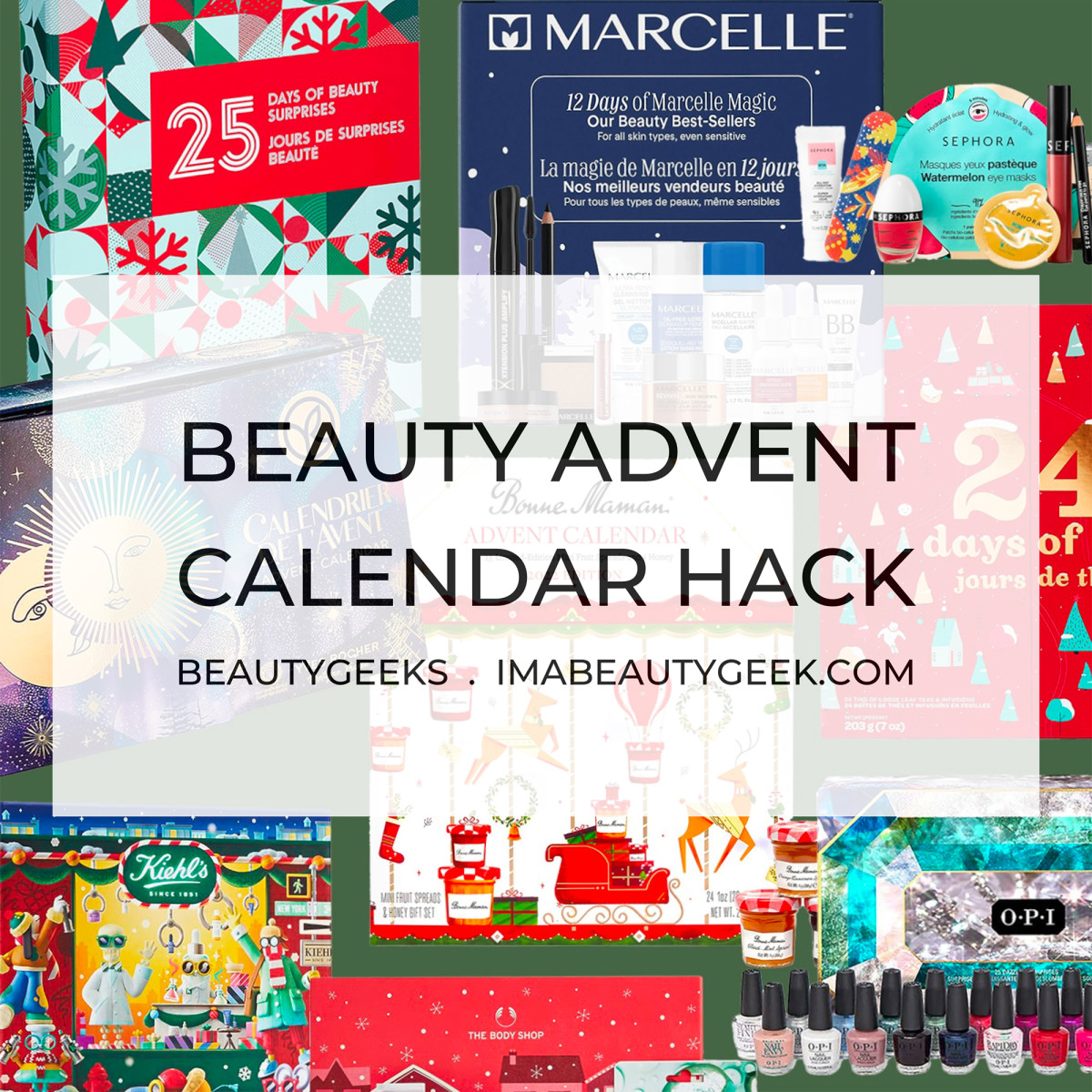 advent calendar hack beautygeeks