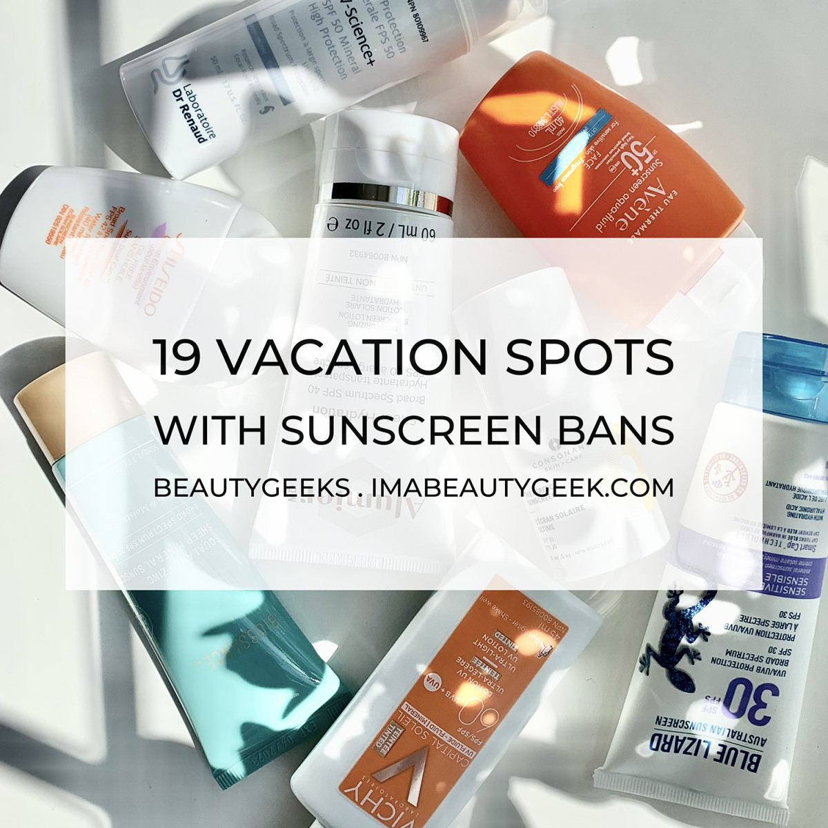 19 vacation spots with sunscreen bans