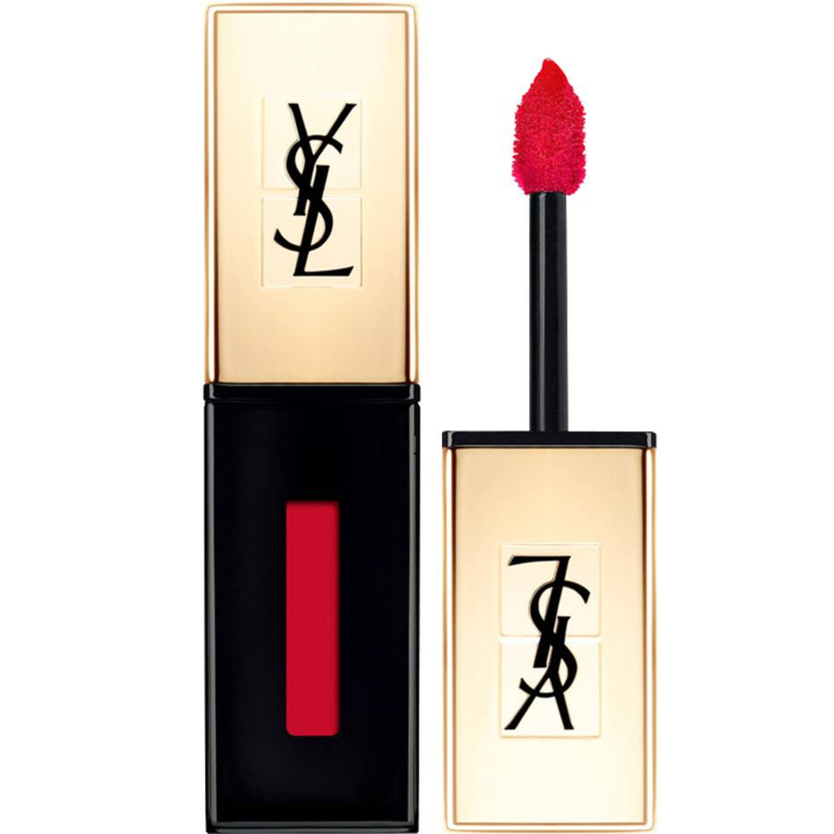 YSL Glossy Stain in #9 Rouge Laque ($49 $14.70 CAD at lorealbeautyoutlet.ca*)