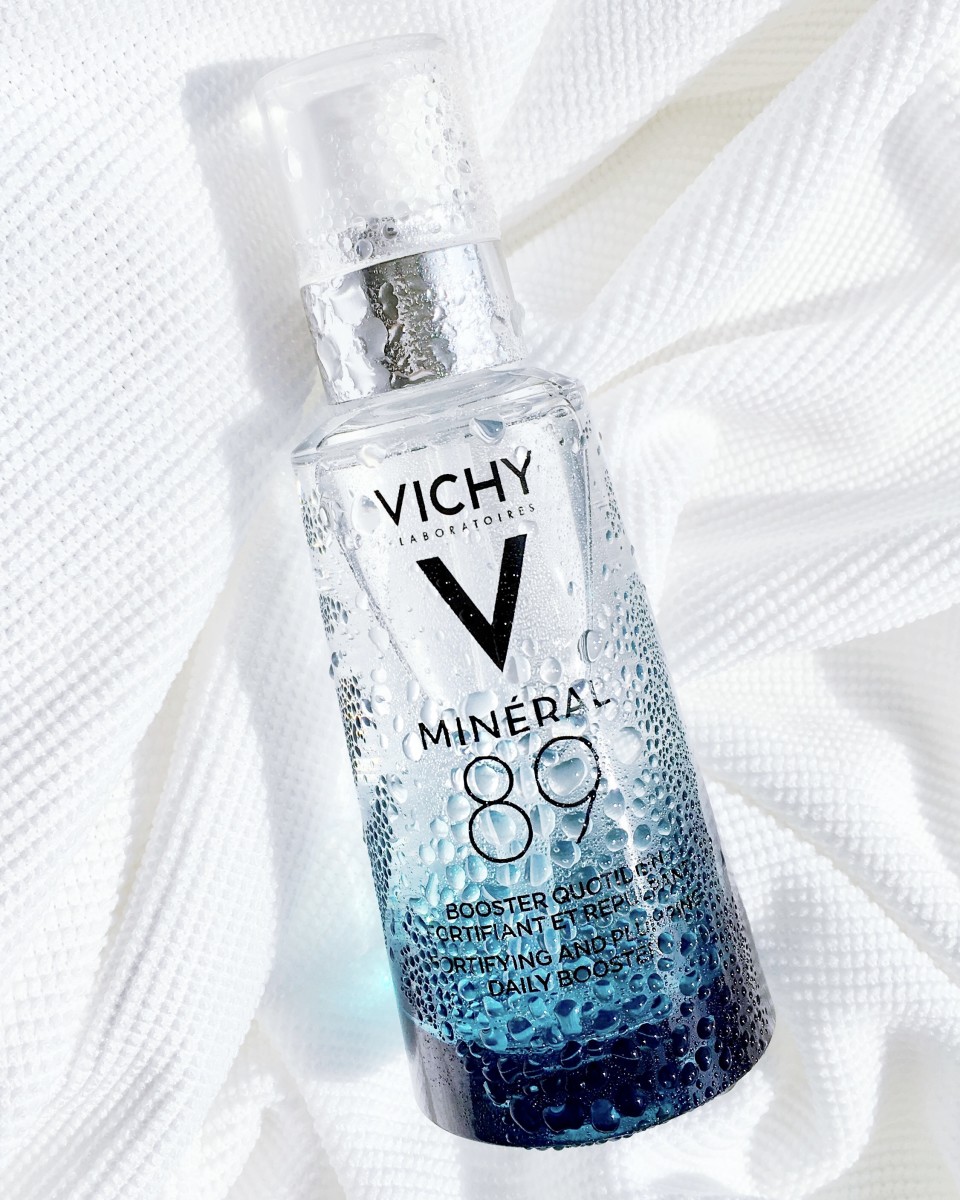 Vichy Mineral 89 is, in this menopausal beautygeek's opinion, a must-have hydrating serum for mature skin.