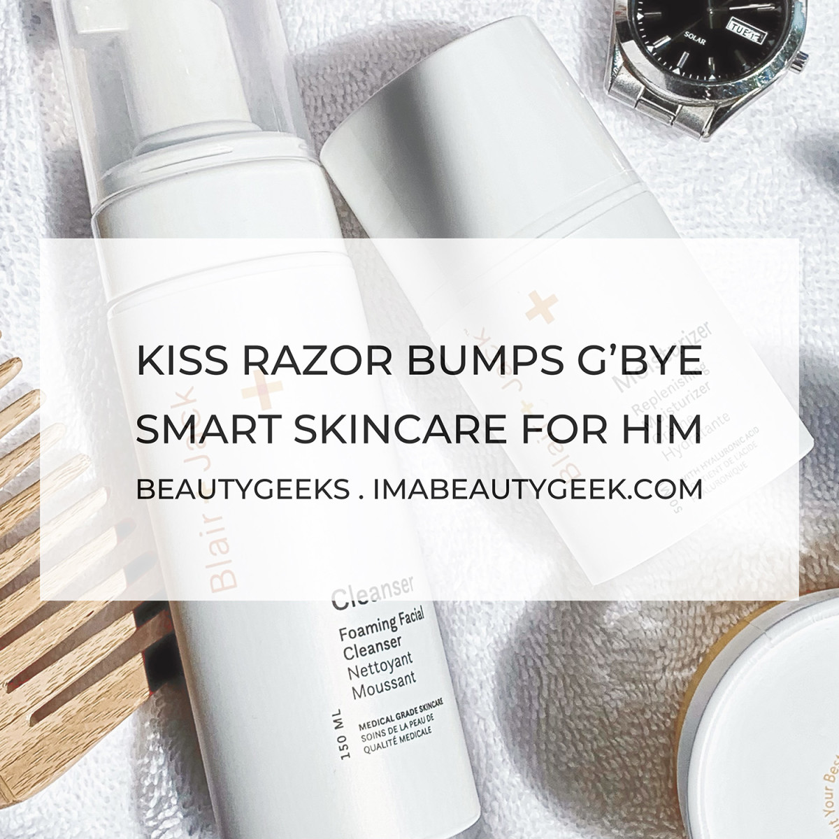 Canadian physician-founded skincare line for men Blair + Jack banishes razor bumps and spotlights his best skin